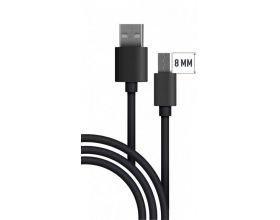 Кабель USB - MicroUSB BoraSCO (50831) 2A (черный) 1м