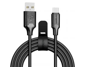 Кабель USB - MicroUSB Crown (3016M) 2A (черный) 1м