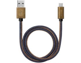 Кабель USB - MicroUSB Deppa (72276) (синий) 1,2м