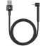 Кабель USB - MicroUSB Deppa (72296) Stand (черный) 1м