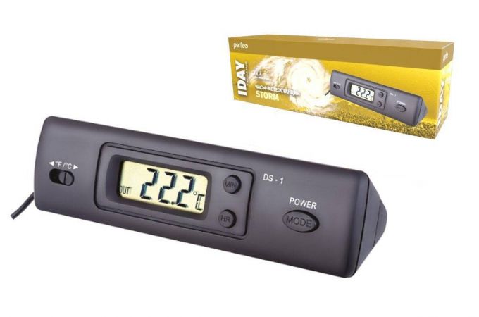 Часы-метеостанция Perfeo "Iday", (PF-DS-1)
