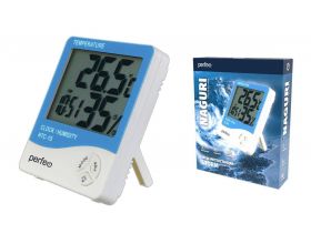 Часы-метеостанция Perfeo "Naguri", (PF-HTC-1S) (У)