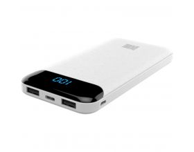 Универсальный дополнительный аккумулятор Power Bank Perfeo B4882 (10000 mAh) (белый)