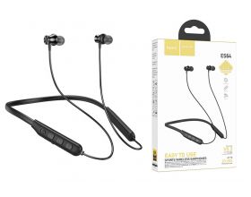 Наушники вакуумные беспроводные HOCO ES64 Easy Sound sports BT earphones headset Bluetooth (черный)