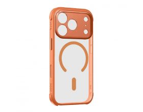 Чехол для iPhone 17 Pro Max MOMAX Air Magnetic case (Оранжевый)