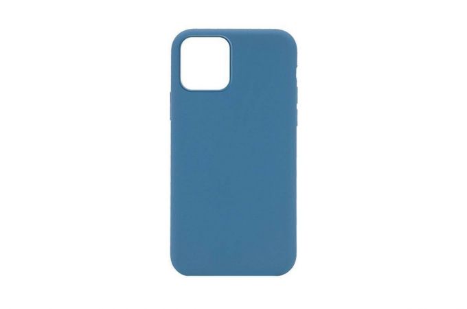 Чехол для iPhone 12 (6.1) Silicone Case Soft Touch (морской лед)