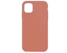 Чехол для iPhone 12 (6.1) Silicone Case Soft Touch (кораллово-персиковый)