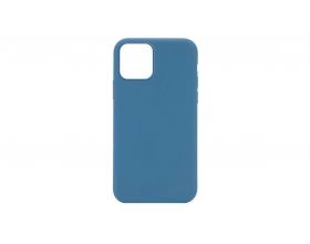 Чехол для iPhone 12 Pro Max (6.7) Silicone Case Soft Touch (морской лед)