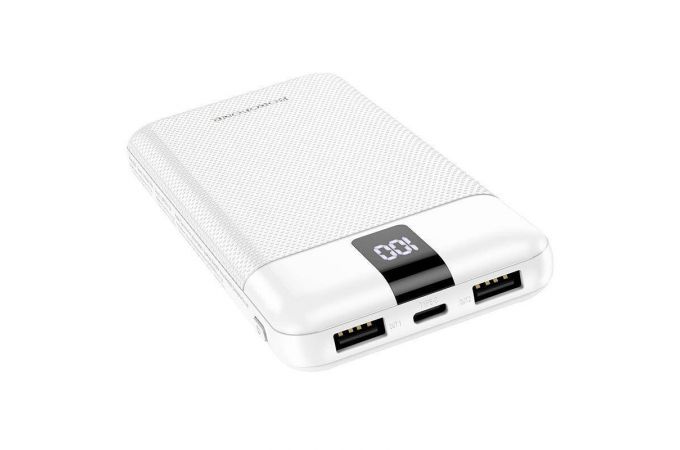 Универсальный дополнительный аккумулятор Power Bank BOROFONE BJ20 (10000 mAh) (белый)