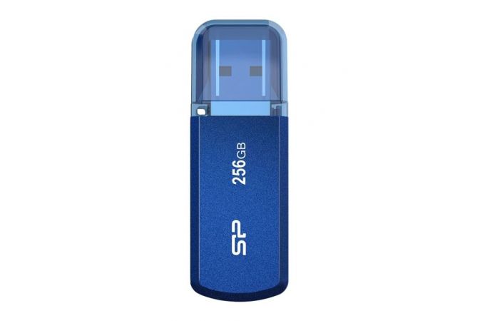 Флешка USB 2.0 Silicon Power Helios 202 Blue 256Gb