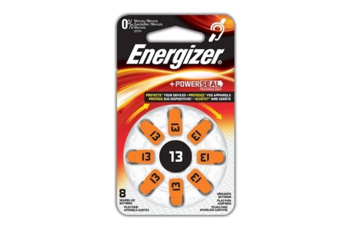Батарейка часовая для слуховых аппаратов Energizer ZA13/8BL PR48