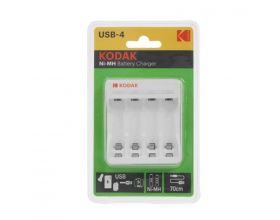 Зарядное устройство для аккумуляторов KODAK USB-4 C8002B
