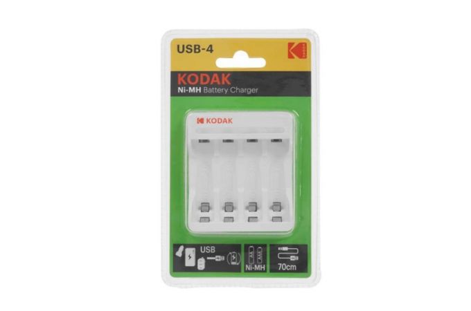 Зарядное устройство для аккумуляторов KODAK USB-4 C8002B