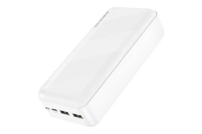 Универсальный дополнительный аккумулятор Power Bank BOROFONE BJ27B Pindar (30000 mAh) (белый)