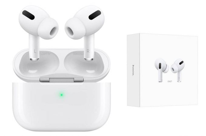 Наушники вакуумные беспроводные HOCO EW27 True wireless stereo headset Bluetooth (белый)