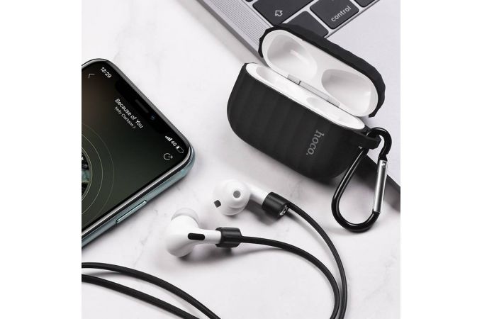 Чехол для наушников HOCO WB20 AirPods Pro Copy orig. (черный)