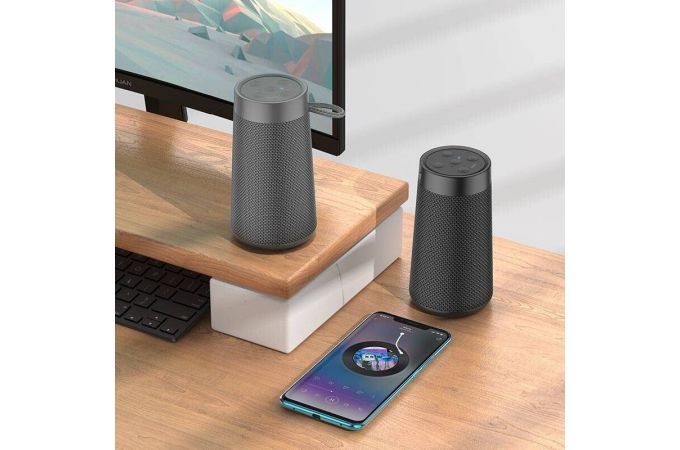 Портативная беспроводная колонка HOCO HC13 sports BT (серый)