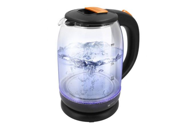 Чайник HOME ELEMENT HE-KT-191 темный янтарь 1800 Вт, 2 литра, СТЕКЛО