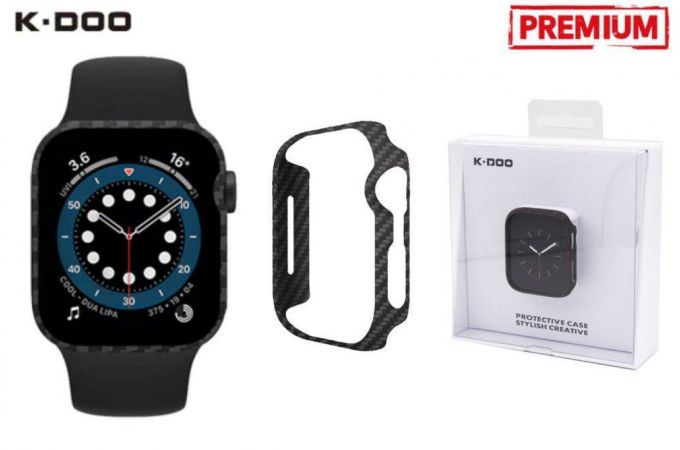 Защитная накладка для Apple Watch 49 мм K-DOO KEVLAR EDGE (черный)