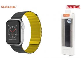 Ремешок MUTURAL MOLAN магнитный для Apple Watch 38-41 мм цвет черно-желтый