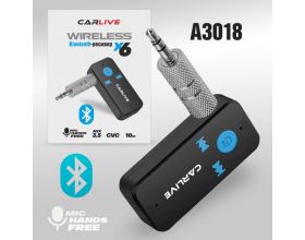 Адаптер CARLIVE AUX Bluetooth BT-X6  (10pcs)