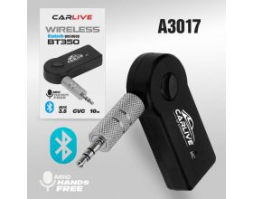 Адаптер CARLIVE AUX Bluetooth BT350  (10pcs)