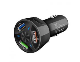 Автомобильное зарядное устройство АЗУ USB TDS TS-CAU32 (QC3.0,7000mA) (черный)