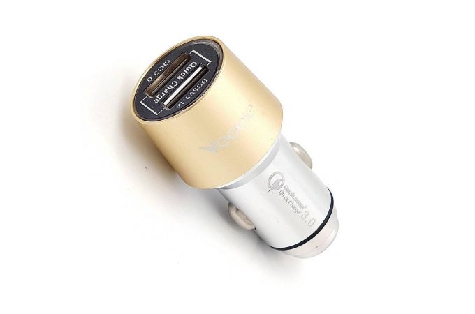 Автомобильное зарядное устройство АЗУ USB VEECLE KY-QC03A (QC3.0,3100mA)