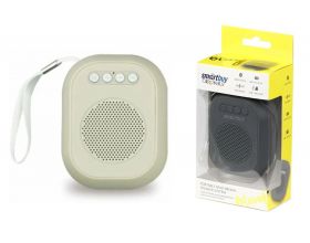 Портативная беспроводная колонка Smartbuy BLOOM, 3Вт, Bluetooth, MP3, FM-радио, (SBS-180) (серый)