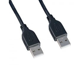 Кабель USB 2.0 удлинитель (штекер-штекер) PERFEO USB2.0 A вилка - А вилка, длина 1,8 м. (U4401)