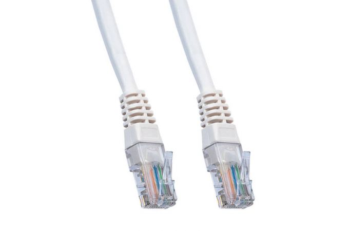 Кабель интернет LAN патч корд PERFEO UTP кат.5е RJ-45 вилка - RJ-45 вилка, длина 1 м. (P6002)