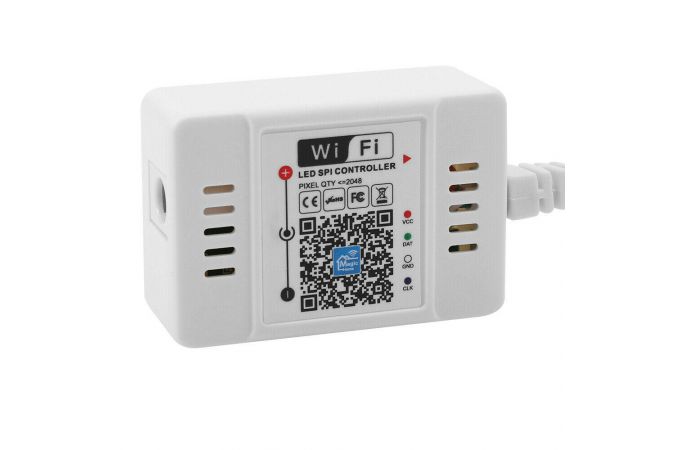 Огонек OG-LDL30-1 LED контроллер DC 12-24В (Wi-Fi, 2*RGB, 2*3PIN)