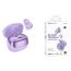 Наушники вакуумные беспроводные HOCO EW200 Elegant true wireless sleep BT headset (фиолетовый)