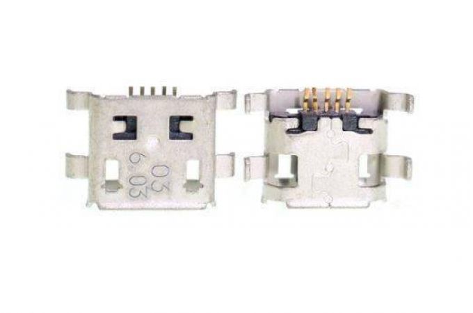 Разъем зарядки для BlackBerry Curve 8520/ 9860 (системный разъем micro USB)