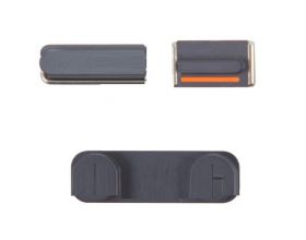 Толкатели боковых кнопок для iPhone 5s комплект (черный)