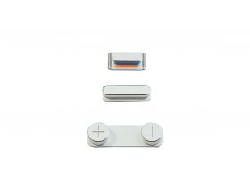 Толкатели боковых кнопок для iPhone 5 комплект (белый)