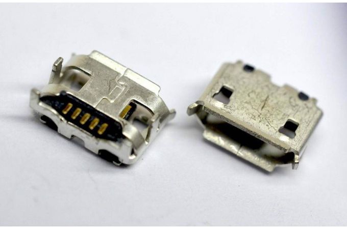 Разъем зарядки China 5pin new (micro USB) с юбкой