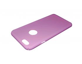 Чехол для Apple iPhone 6 Plus/6S Plus ультратонкий пластиковый шелковистый (розовый)