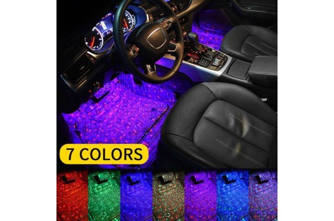 Подсветка салона автомобиля А12 (с эффектом звезд)