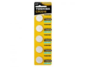 Батарейка литиевая Toshiba CR2016/5BL (цена за блистер 5 шт)