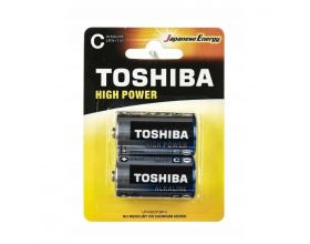 Батарейка алкалиновая Toshiba LR14/2BL (цена за блистер 2 шт)