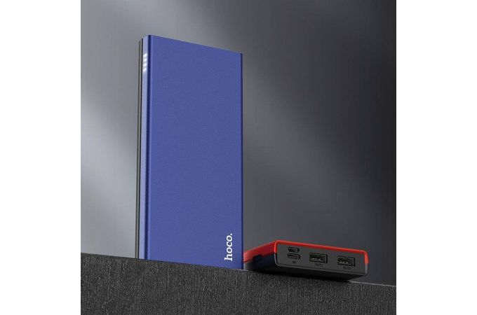 Универсальный дополнительный аккумулятор Power Bank HOCO J66 (10000 mAh) (красный)