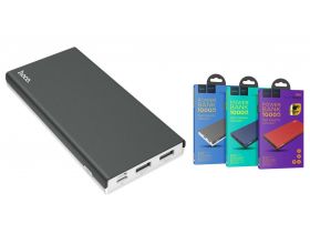 Универсальный дополнительный аккумулятор Power Bank HOCO J66 (10000 mAh) (серый)