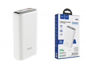 Универсальный дополнительный аккумулятор Power Bank HOCO Q1A (20000 mAh) (белый)