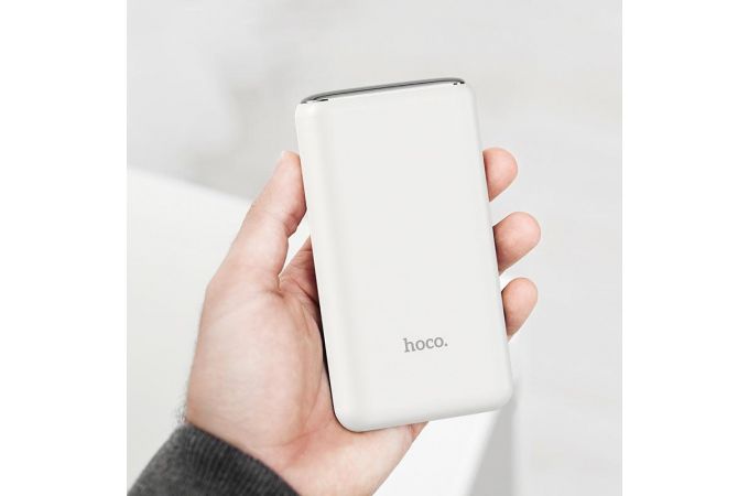 Универсальный дополнительный аккумулятор Power Bank HOCO Q1A (20000 mAh) (белый)