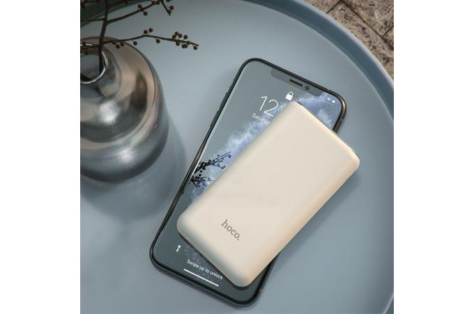 Универсальный дополнительный аккумулятор Power Bank HOCO Q1A (20000 mAh) (белый)