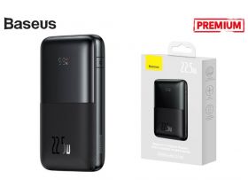 Универсальный дополнительный аккумулятор Power Bank BASEUS Bipow Pro Digital Display Fast Charge 22.5W Overseas Edition, 3A, 20000 мАч (черный)