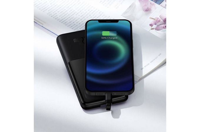 Универсальный дополнительный аккумулятор Power Bank BASEUS Elf Digital Display 22.5W, 2.4A, 10000 мАч (черный)