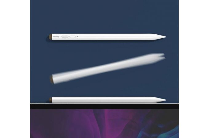 Стилус BASEUS Smooth Writing Capacitive Stylus (Active + Passive version), белый