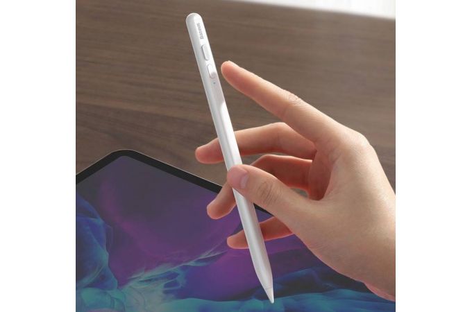 Стилус BASEUS Smooth Writing Capacitive Stylus (Active version), белый